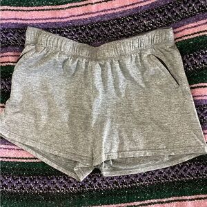 Liberty Pro athletic shorts-SZ L-zip pockets-15” elastic waist-5” inseam